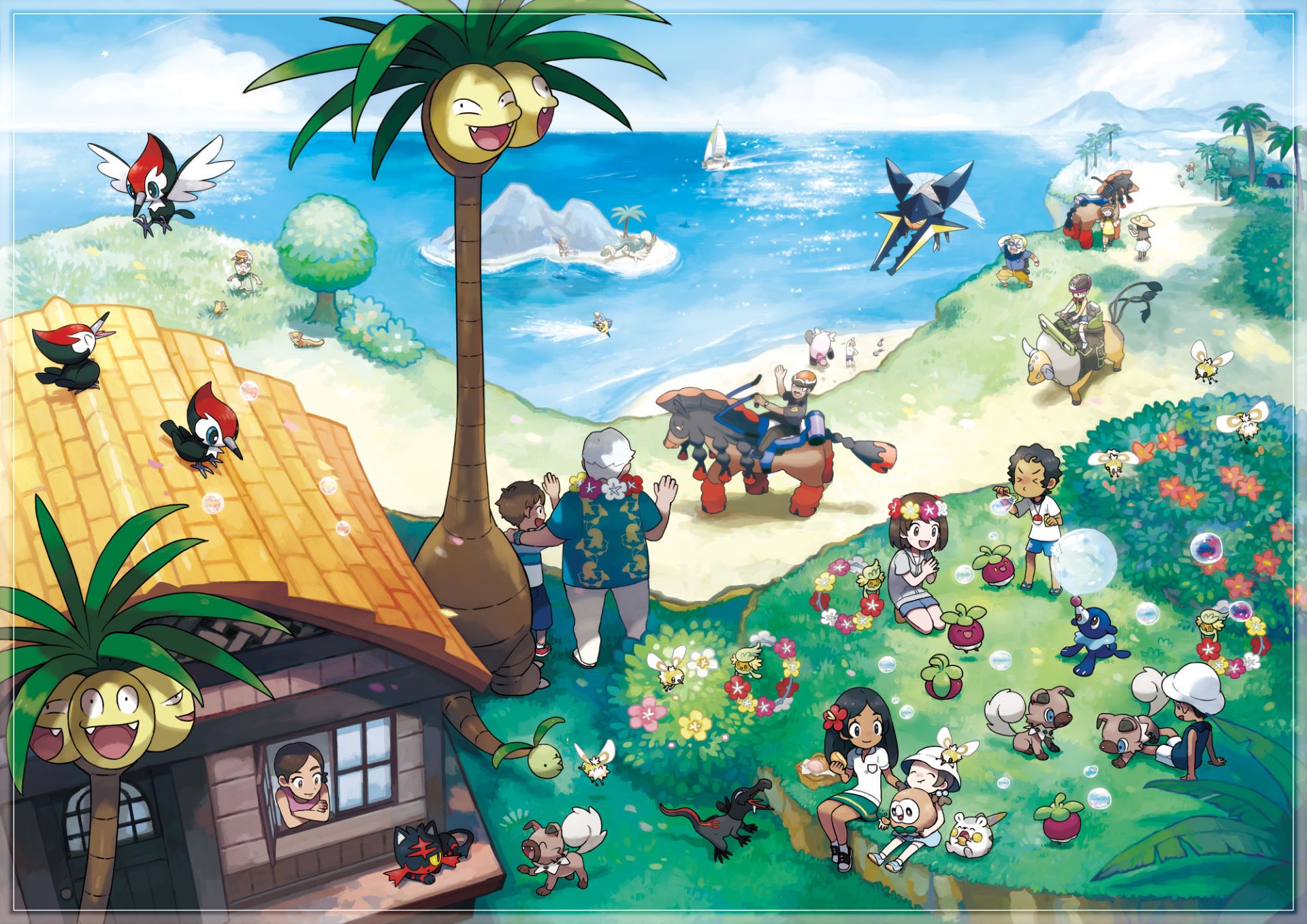 World Summer Paradise pokemon